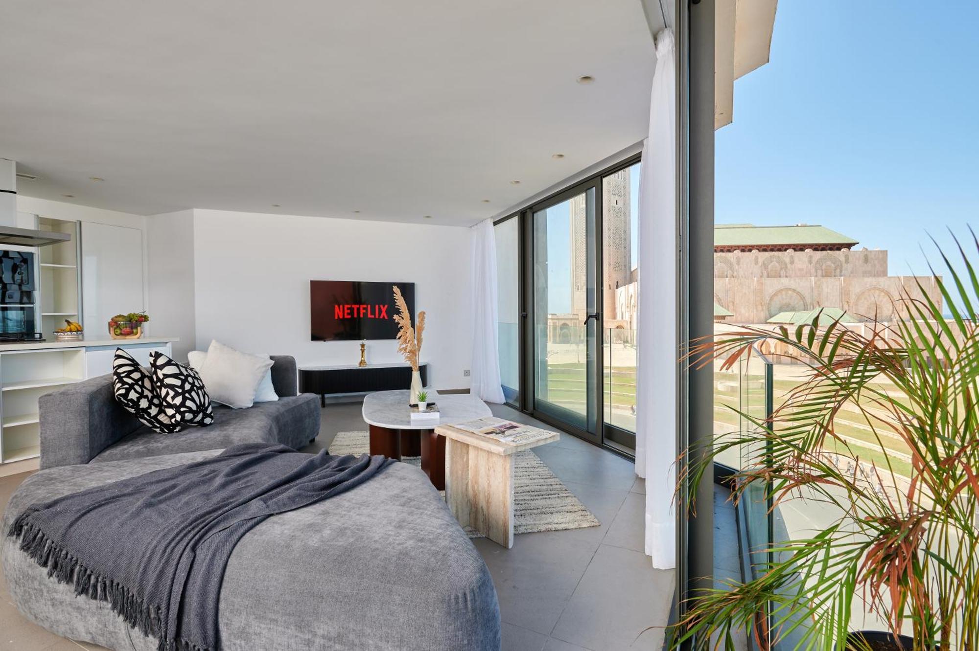 Apartment Sea View B22 -Mosquee Hassan II By Thecasaedition Casablanca Eksteriør billede